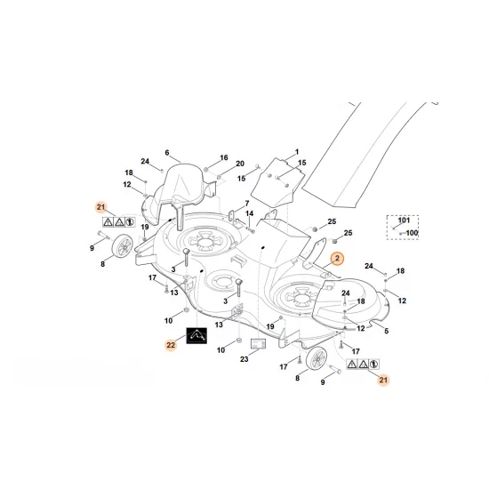 Stihl  Obudowa 6170 700 8515